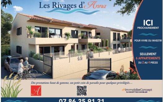 Appartement d&rsquo;exception T3-Neuf-Bord de mer